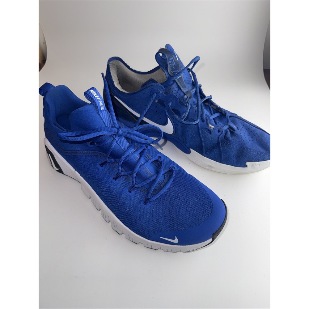 Nike Mismatched Sneakers Mamba Instinct Free Blue White Mens 15 Used